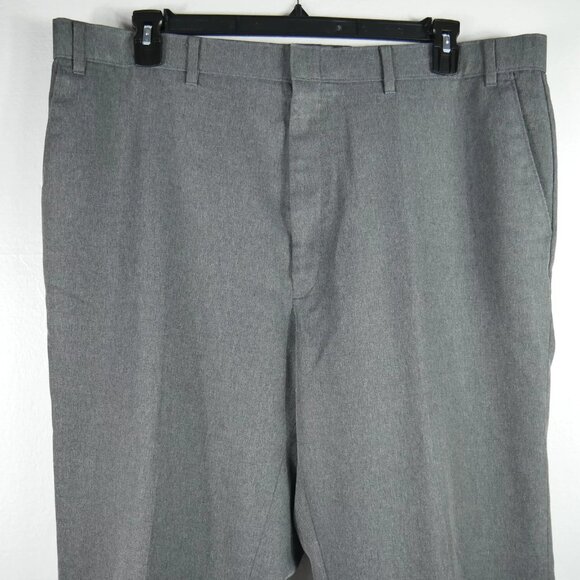 Levi's VTG Action Slacks Flat Front Sta-Prest Pants Polyester Gray Men's Sz 38x3 - Picture 4 of 11